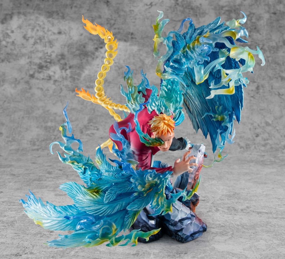 One Piece Portrait.Of.Pirates MAS-MAXIMUM PVC Statue Marco the Phoenix: Whitebeard Pirates 1st Division Commander 32 cm