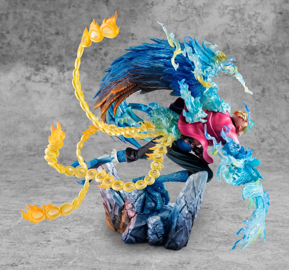 One Piece Portrait.Of.Pirates MAS-MAXIMUM PVC Statue Marco the Phoenix: Whitebeard Pirates 1st Division Commander 32 cm