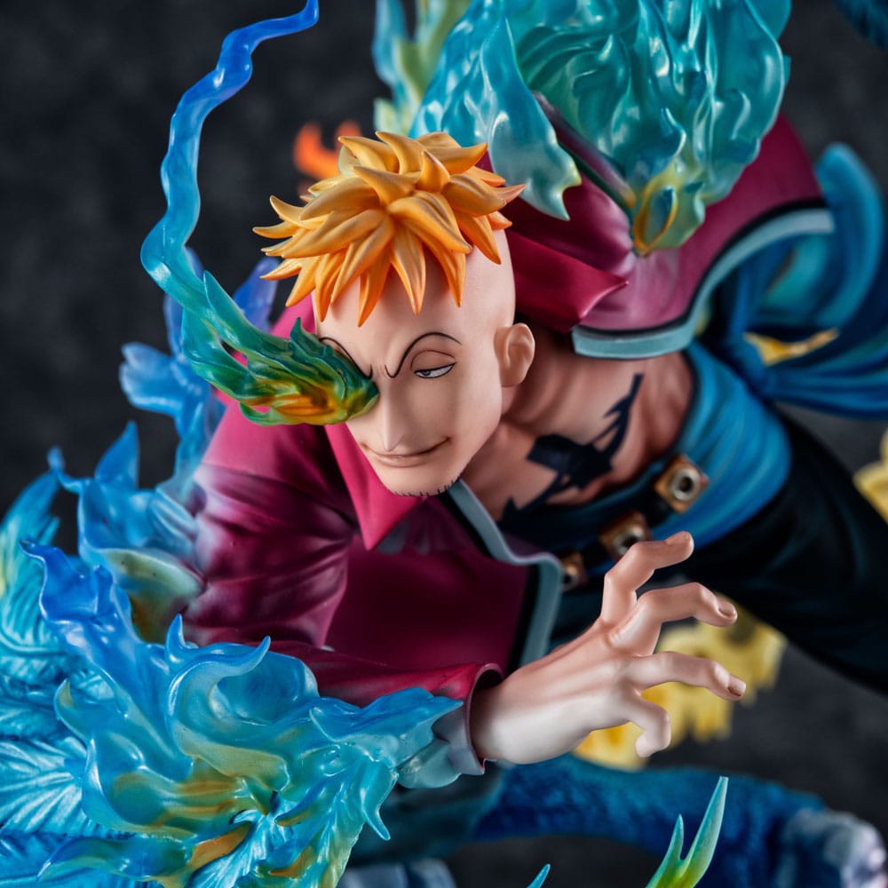 One Piece Portrait.Of.Pirates MAS-MAXIMUM PVC Statue Marco the Phoenix: Whitebeard Pirates 1st Division Commander 32 cm