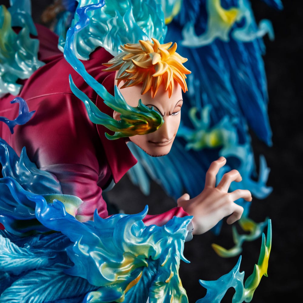One Piece Portrait.Of.Pirates MAS-MAXIMUM PVC Statue Marco the Phoenix: Whitebeard Pirates 1st Division Commander 32 cm