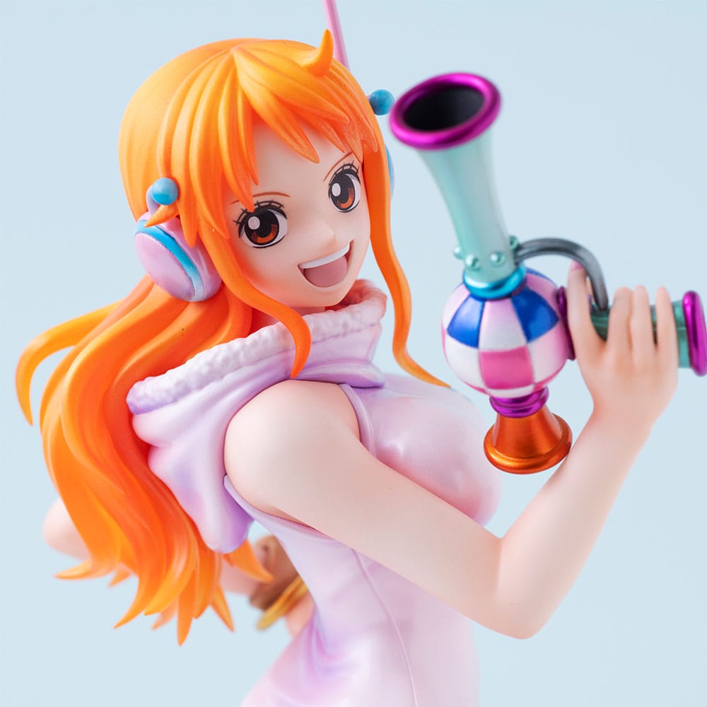 One Piece Portrait.Of.Pirates PVC Statue Nami: Evolutionary History 25 cm