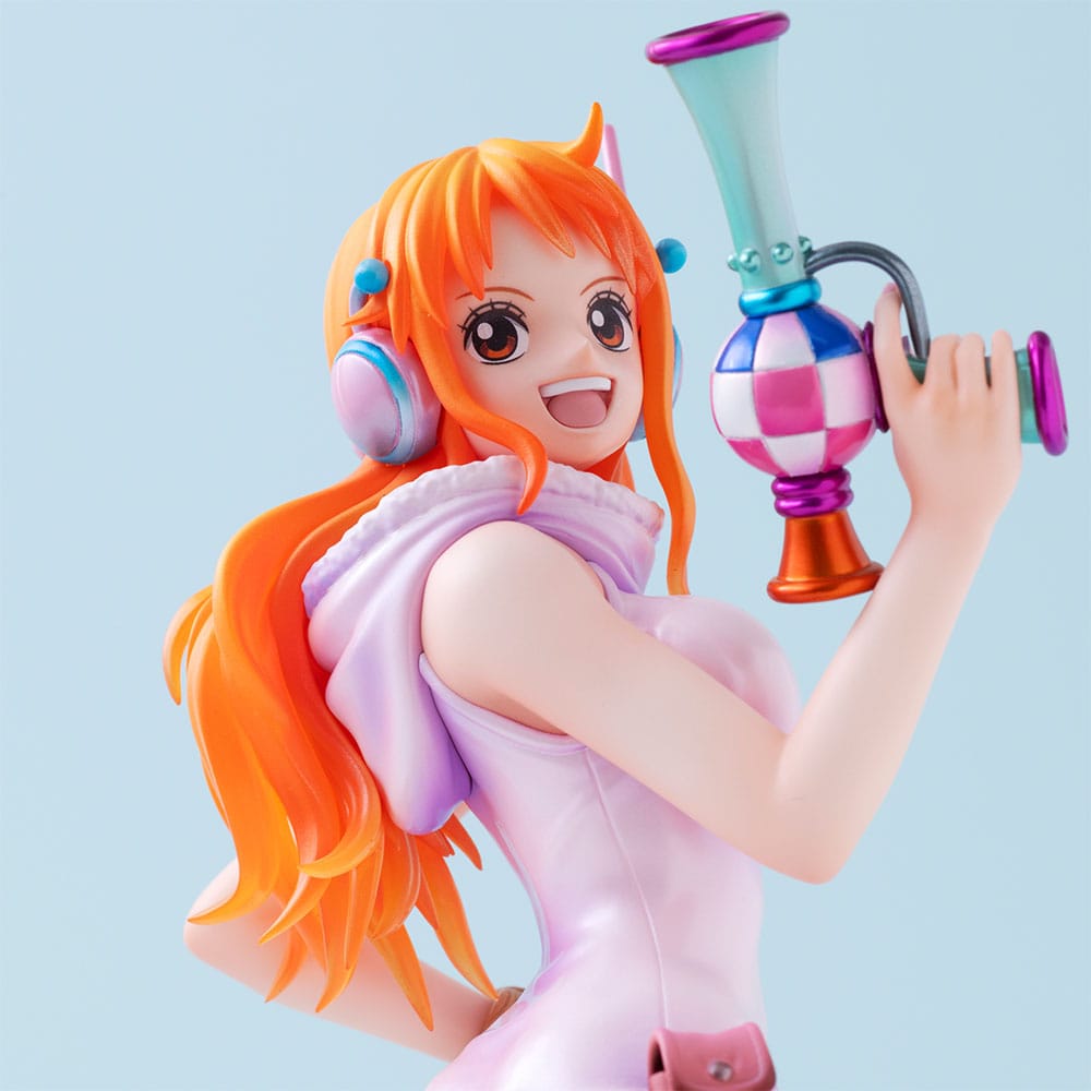 One Piece Portrait.Of.Pirates PVC Statue Nami: Evolutionary History 25 cm