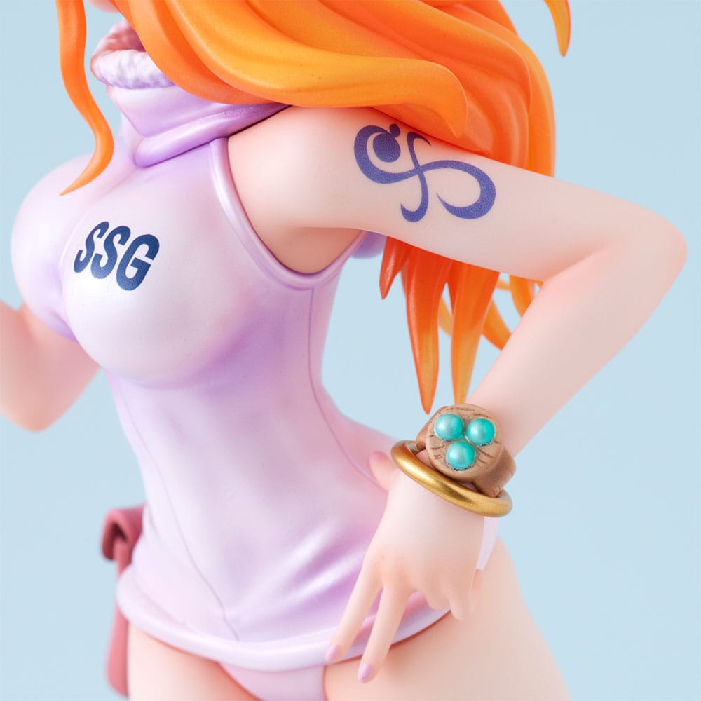 One Piece Portrait.Of.Pirates PVC Statue Nami: Evolutionary History 25 cm