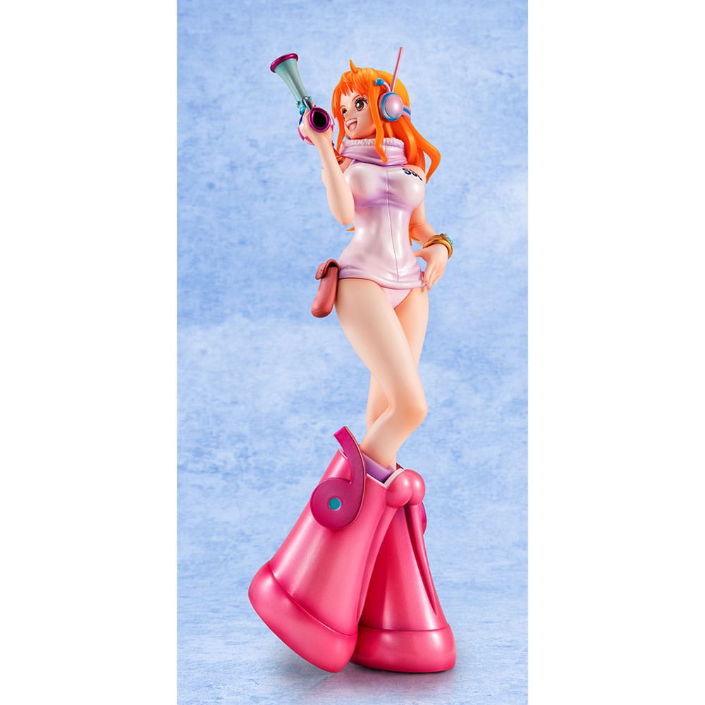 One Piece Portrait.Of.Pirates PVC Statue Nami: Evolutionary History 25 cm