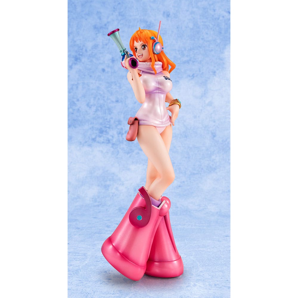 One Piece Portrait.Of.Pirates PVC Statue Nami: Evolutionary History 25 cm
