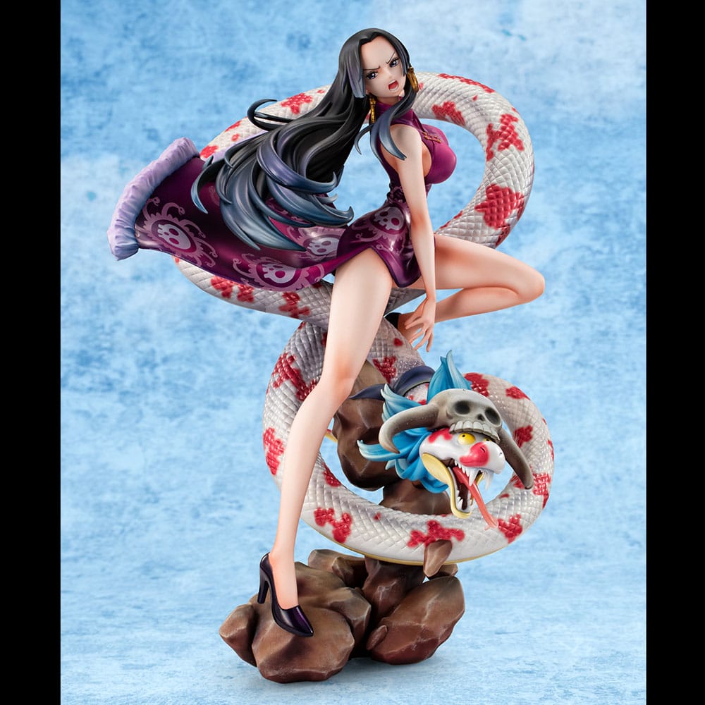 One Piece Portrait.Of.Pirates AxMAXIMUM PVC Statue Boa Hancock: Pirate Empress 27 cm