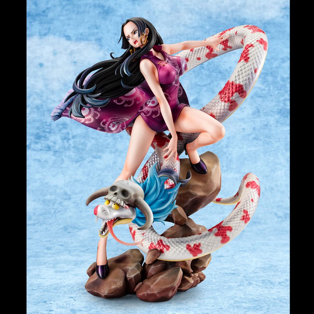 One Piece Portrait.Of.Pirates AxMAXIMUM PVC Statue Boa Hancock: Pirate Empress 27 cm
