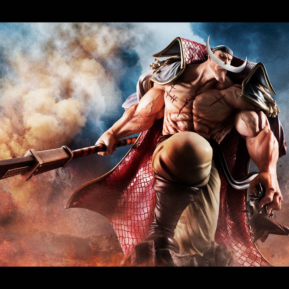 One Piece Portrait.Of.Pirates NEO-MAXIMUM PVC Statue Edward Newgate: Whitebeard Ver. (Super Limited Reprint) 30 cm