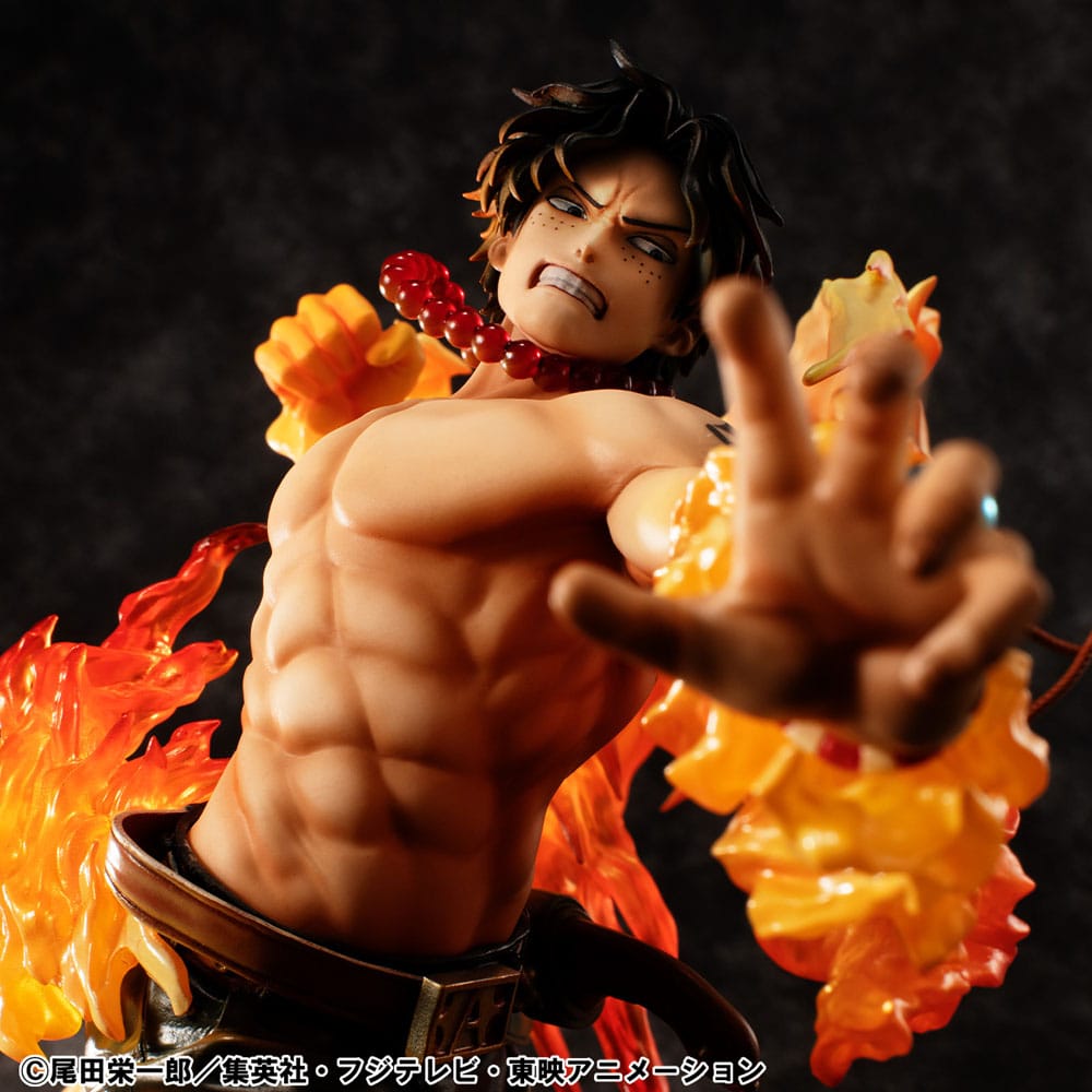 One Piece P.O.P NEO-MAXIMUM PVC Statue Portgas D. Ace: 15th Anniversary Ver. (Super Limited Reprint) 23 cm