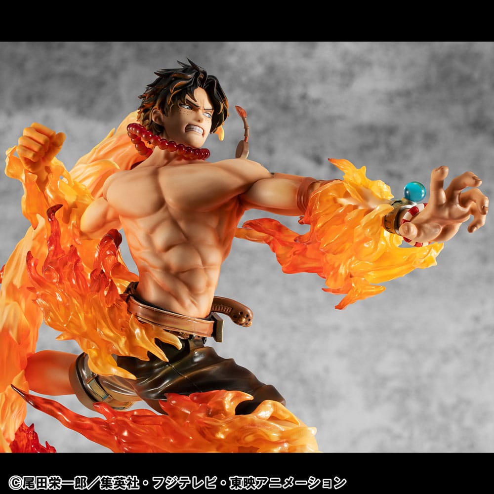 One Piece P.O.P NEO-MAXIMUM PVC Statue Portgas D. Ace: 15th Anniversary Ver. (Super Limited Reprint) 23 cm