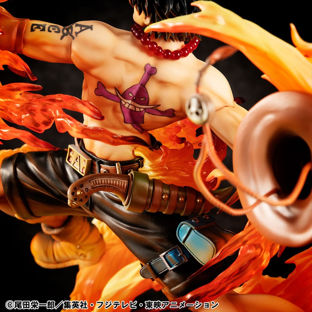 One Piece P.O.P NEO-MAXIMUM PVC Statue Portgas D. Ace: 15th Anniversary Ver. (Super Limited Reprint) 23 cm