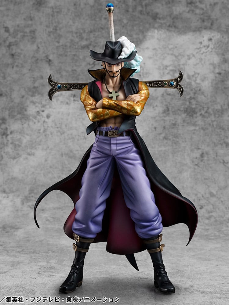 One Piece P.O.P SA-MAXIMUM PVC Statue Hawk Eye Dracule Mihawk Ver