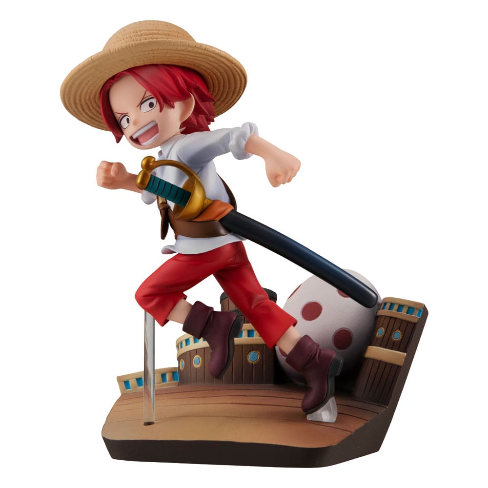 One Piece G.E.M. Series PVC Statue Shanks: Run! Run! Run! 13 cm
