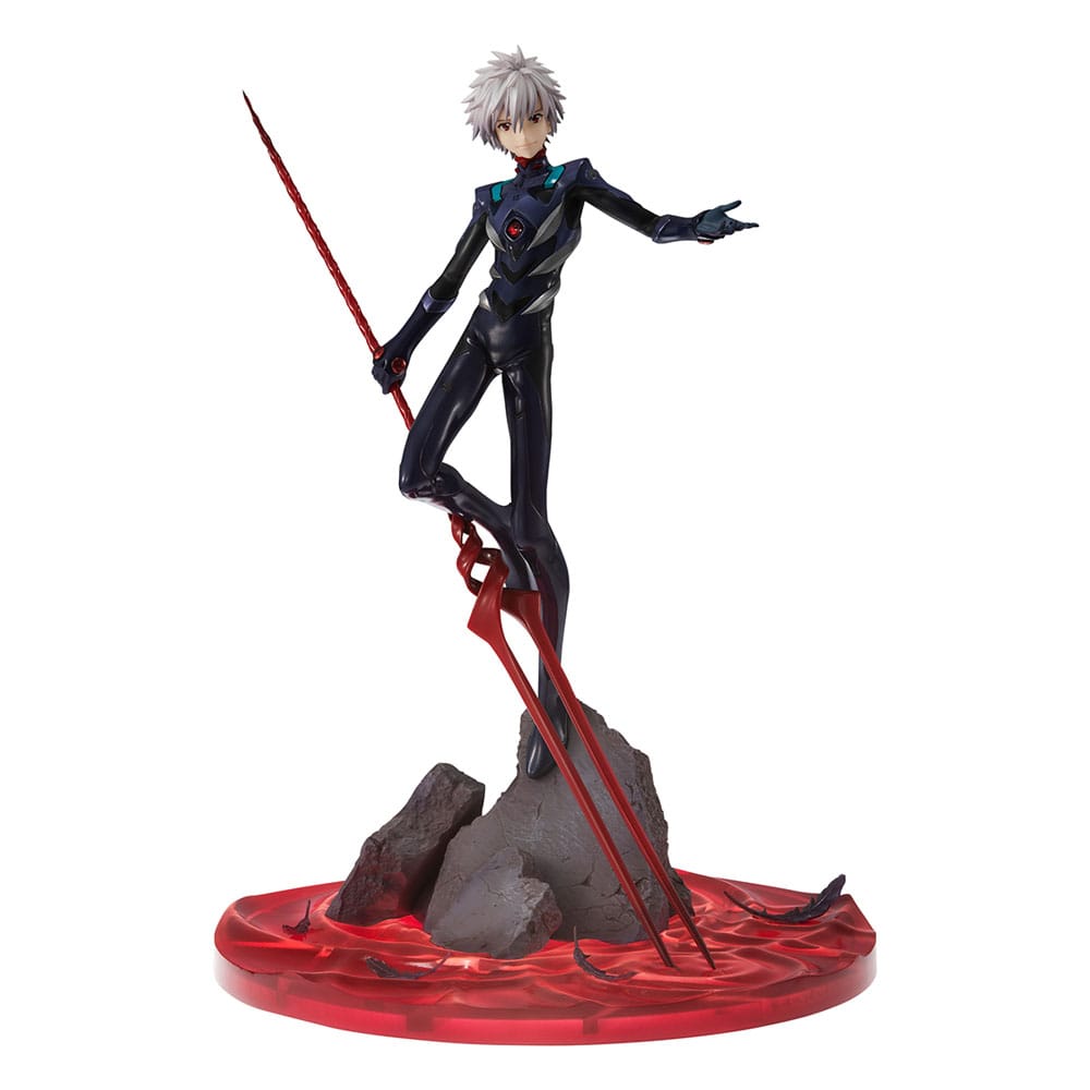 Evangelion: 3.0 + 1.0 Thrice Upon a Time Precious G.E.M. Series PVC Statue Kaworu Nagisa: 15th Anniversary Ver. 30 cm