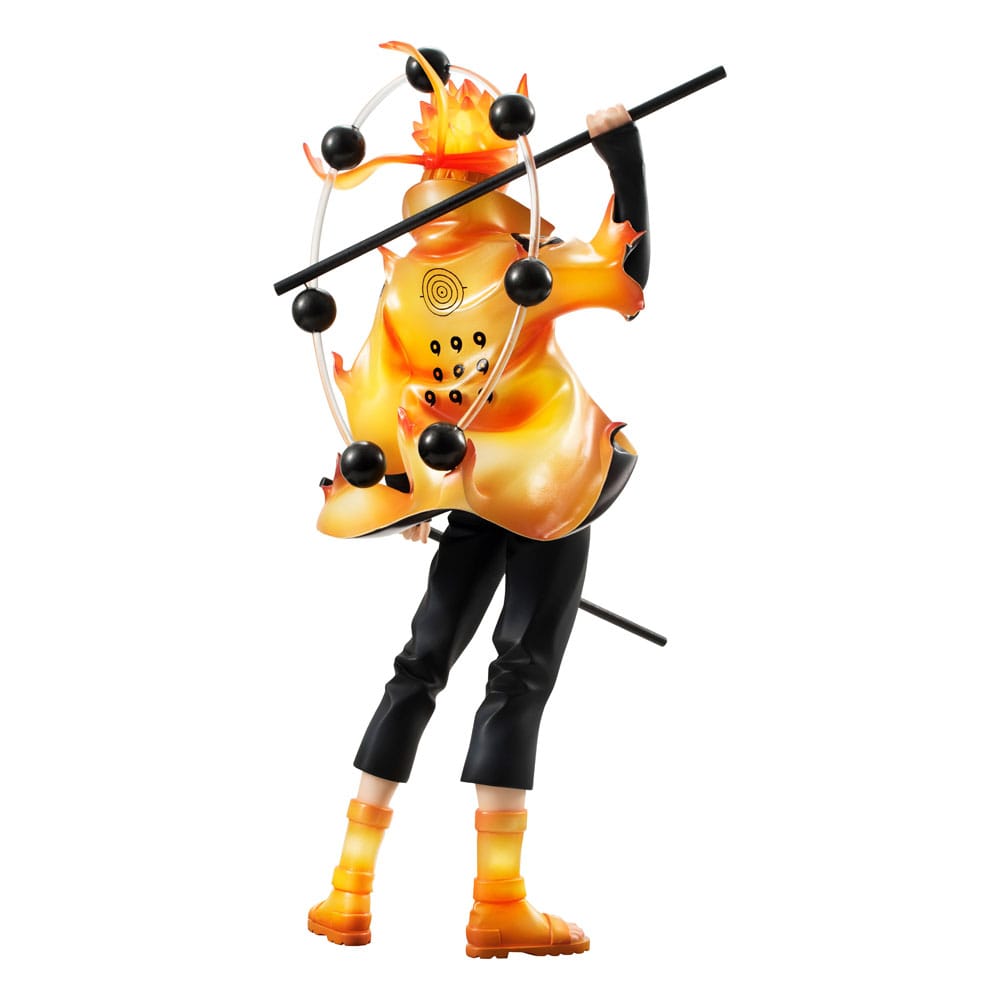 Naruto: Shippuden G.E.M. Series PVC Statue Naruto Uzumaki Six Paths Sage Mode: 15th Anniversary Ver. 22 cm