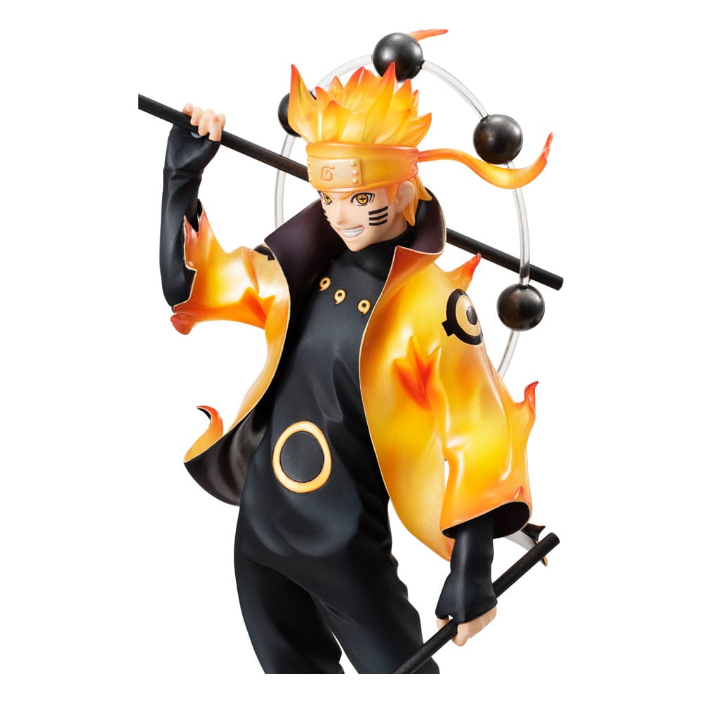 Naruto: Shippuden G.E.M. Series PVC Statue Naruto Uzumaki Six Paths Sage Mode: 15th Anniversary Ver. 22 cm