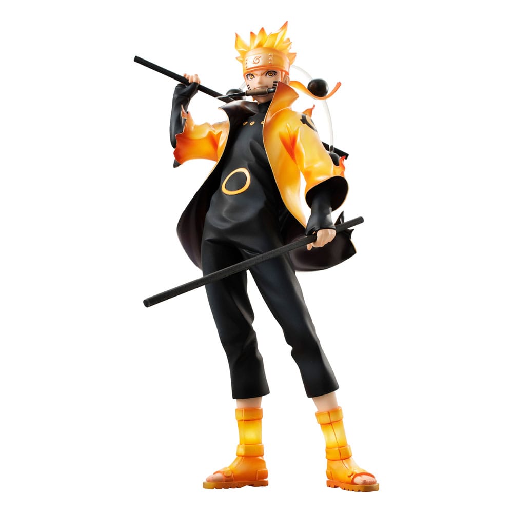 Naruto: Shippuden G.E.M. Series PVC Statue Naruto Uzumaki Six Paths Sage Mode: 15th Anniversary Ver. 22 cm