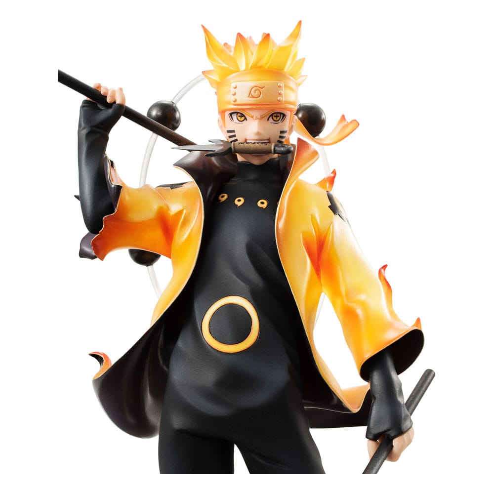 Naruto: Shippuden G.E.M. Series PVC Statue Naruto Uzumaki Six Paths Sage Mode: 15th Anniversary Ver. 22 cm