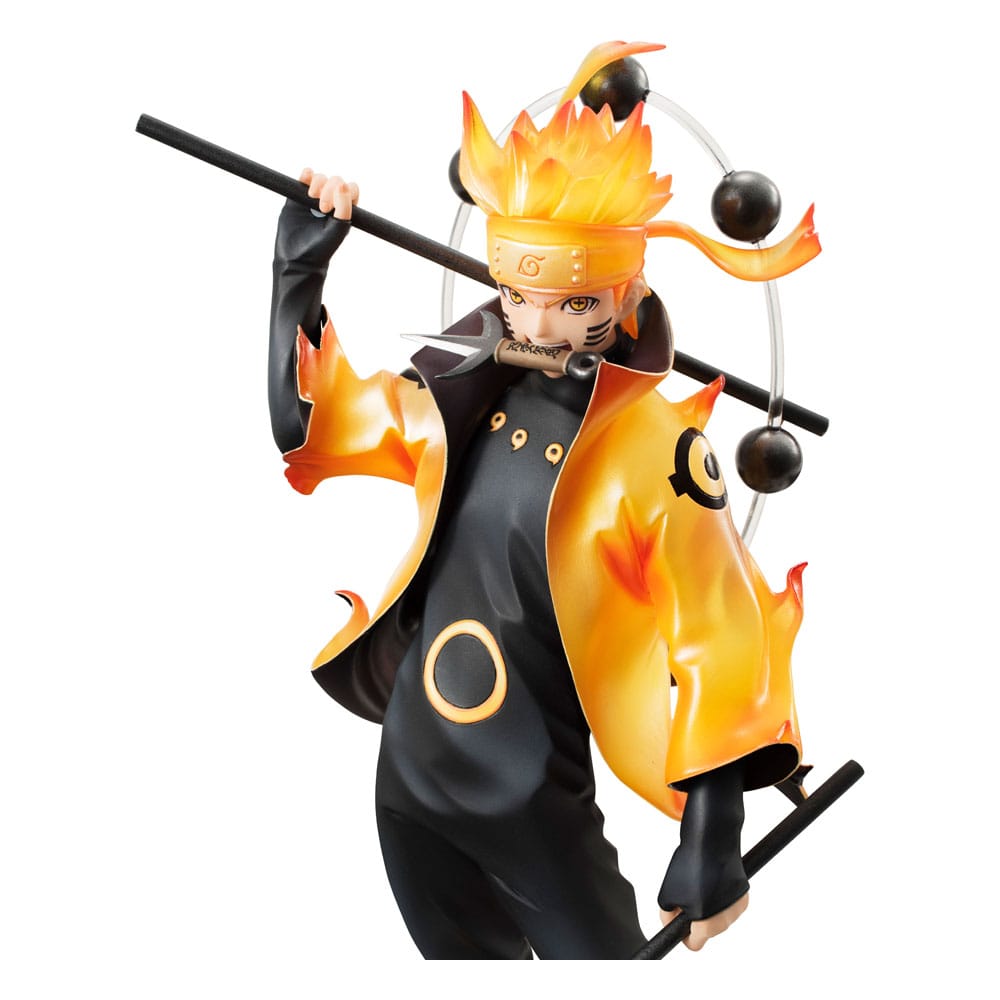 Naruto: Shippuden G.E.M. Series PVC Statue Naruto Uzumaki Six Paths Sage Mode: 15th Anniversary Ver. 22 cm
