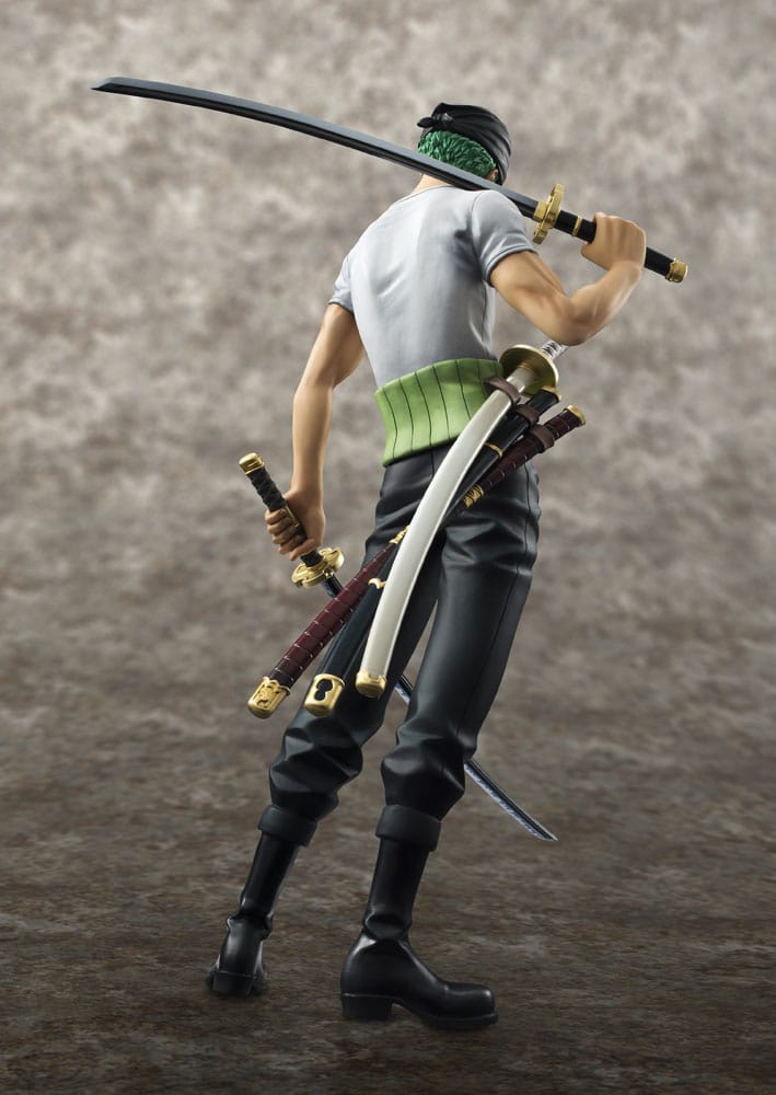 One Piece Excellent Model Portrait.Of.Pirates PVC Statue NEO-DX Roronoa Zoro: 10th Limited Ver. 23 cm