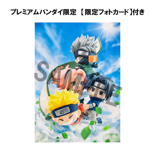 Naruto: Shippuden FigUnity PVC Mini Statue Team 7 Assemble! 13cm (with gift)