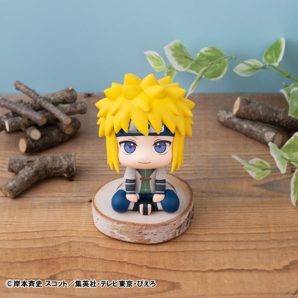 Naruto: Shippuden Look Up PVC Statue Naruto Uzumaki Six Paths Sage Mode & Minato Namikaze 11 cm (with gift)