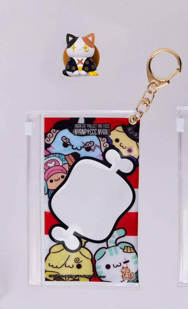 One Piece Mega Cat Project Nyan Piece Nyan! Trading Figure with pouch Luffy: 2025 Limited Edition 7 cm