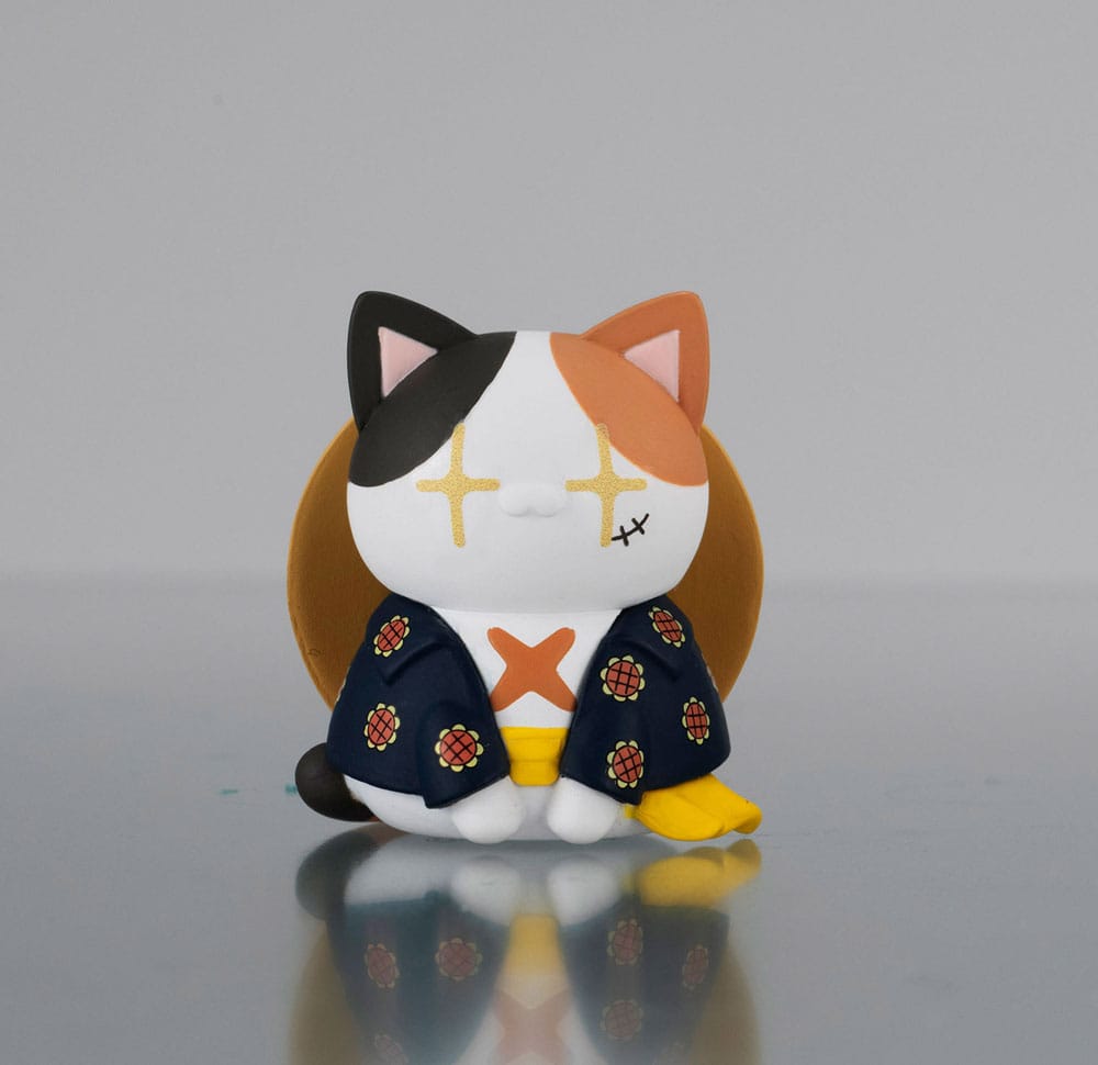 One Piece Mega Cat Project Nyan Piece Nyan! Trading Figure with pouch Luffy: 2025 Limited Edition 7 cm