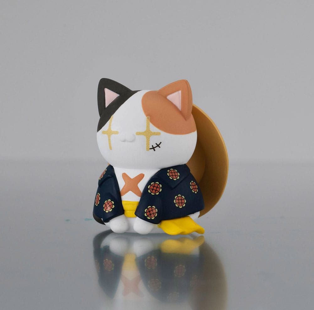 One Piece Mega Cat Project Nyan Piece Nyan! Trading Figure with pouch Luffy: 2025 Limited Edition 7 cm