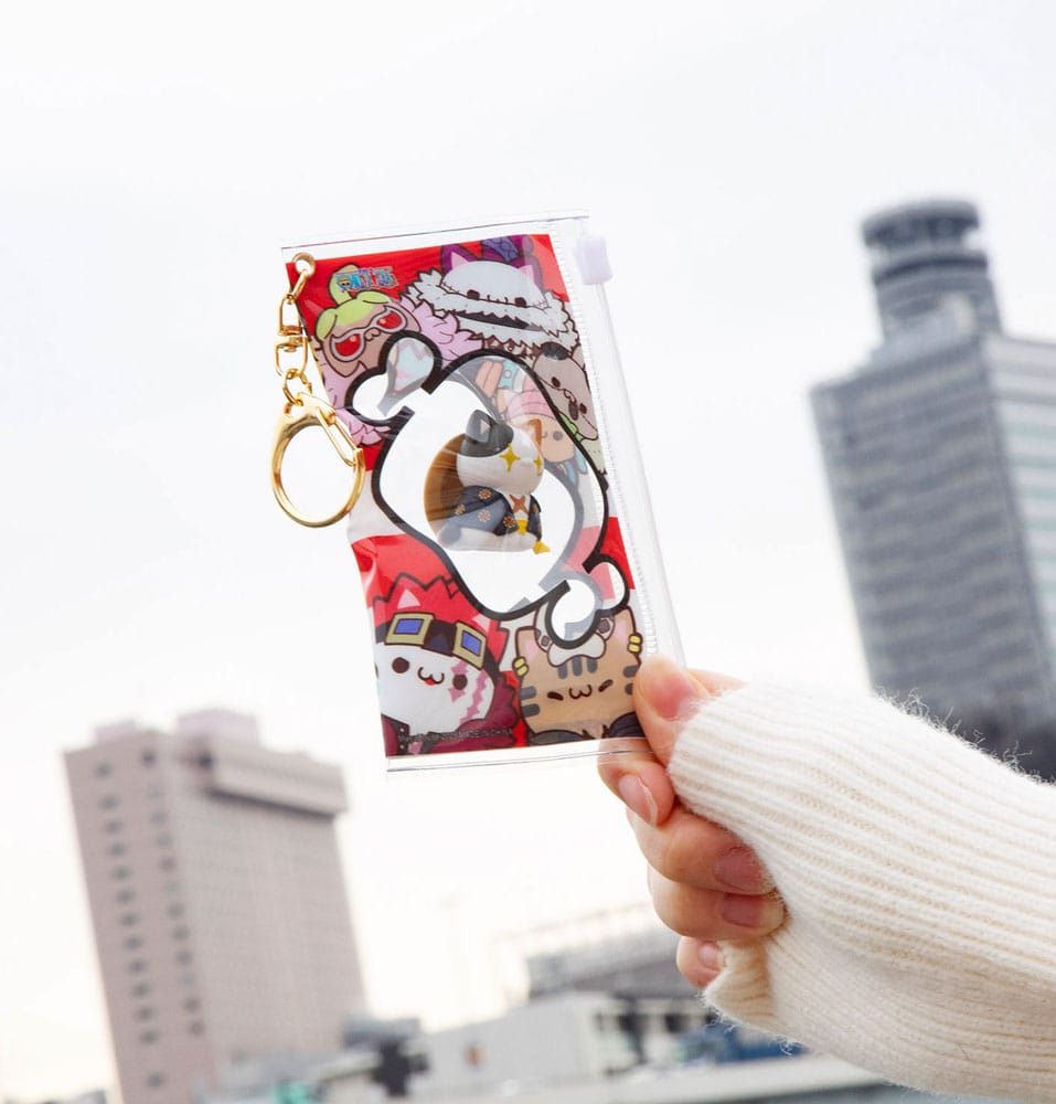 One Piece Mega Cat Project Nyan Piece Nyan! Trading Figure with pouch Luffy: 2025 Limited Edition 7 cm