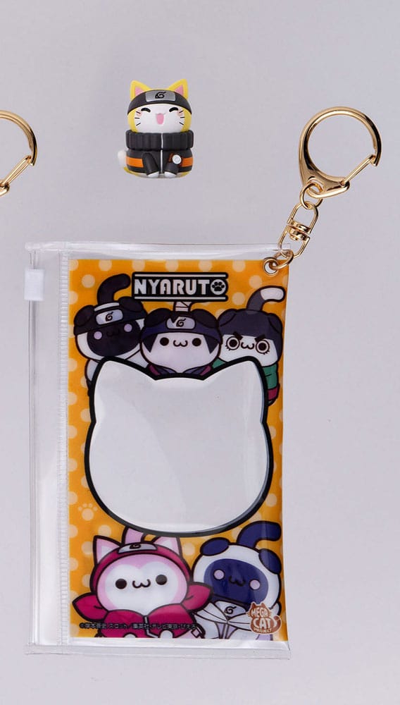 Naruto: Shippuden Mega Cat Project Nyaruto Series Trading Figure with pouch Naruto 2025 Limited Edition 7 cm