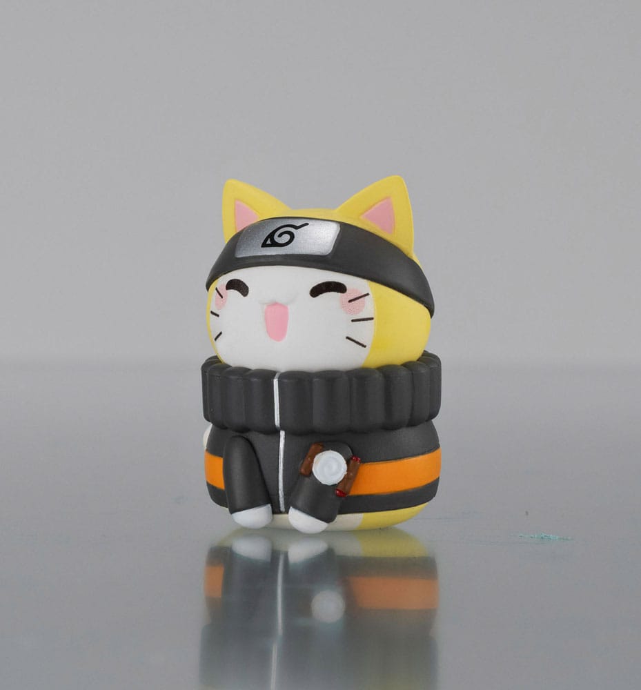 Naruto: Shippuden Mega Cat Project Nyaruto Series Trading Figure with pouch Naruto 2025 Limited Edition 7 cm