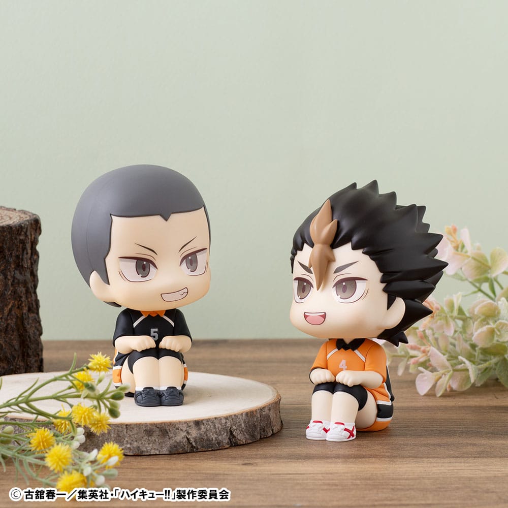 Haikyu!! Look Up PVC Statues Yu Nishinoya & Ryunosuke Tanaka: Uniform Ver. 11 cm (with gift)