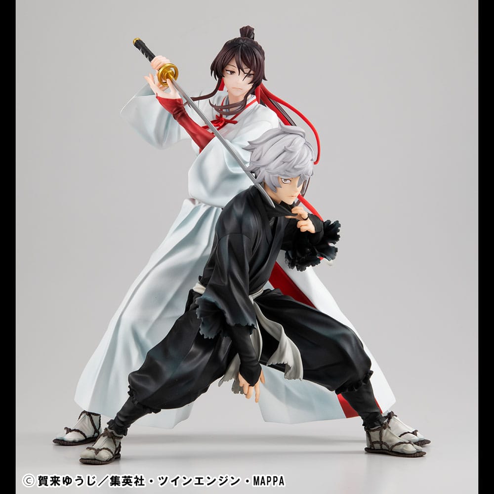 Hell's Paradise: Jigokuraku Lucrea PVC Statues Gabimaru & Sagiri Yamada Asaemon 20 cm