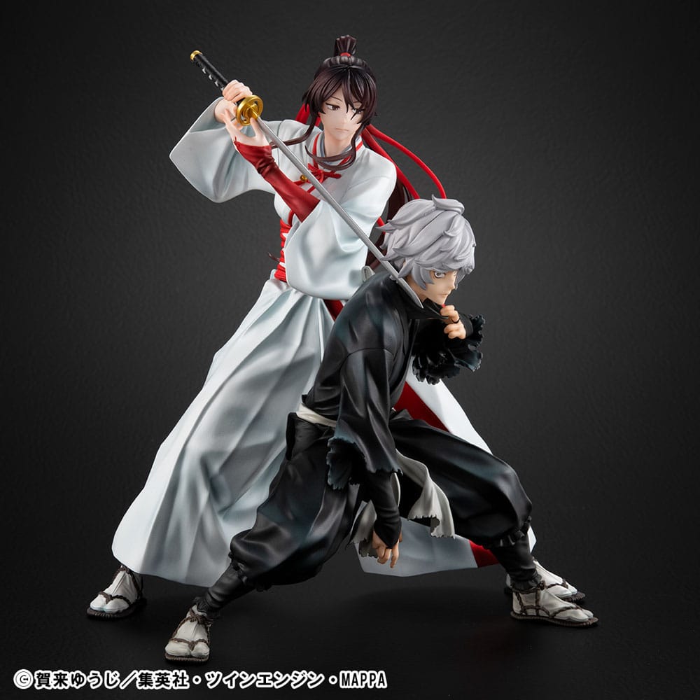 Hell's Paradise: Jigokuraku Lucrea PVC Statues Gabimaru & Sagiri Yamada Asaemon 20 cm