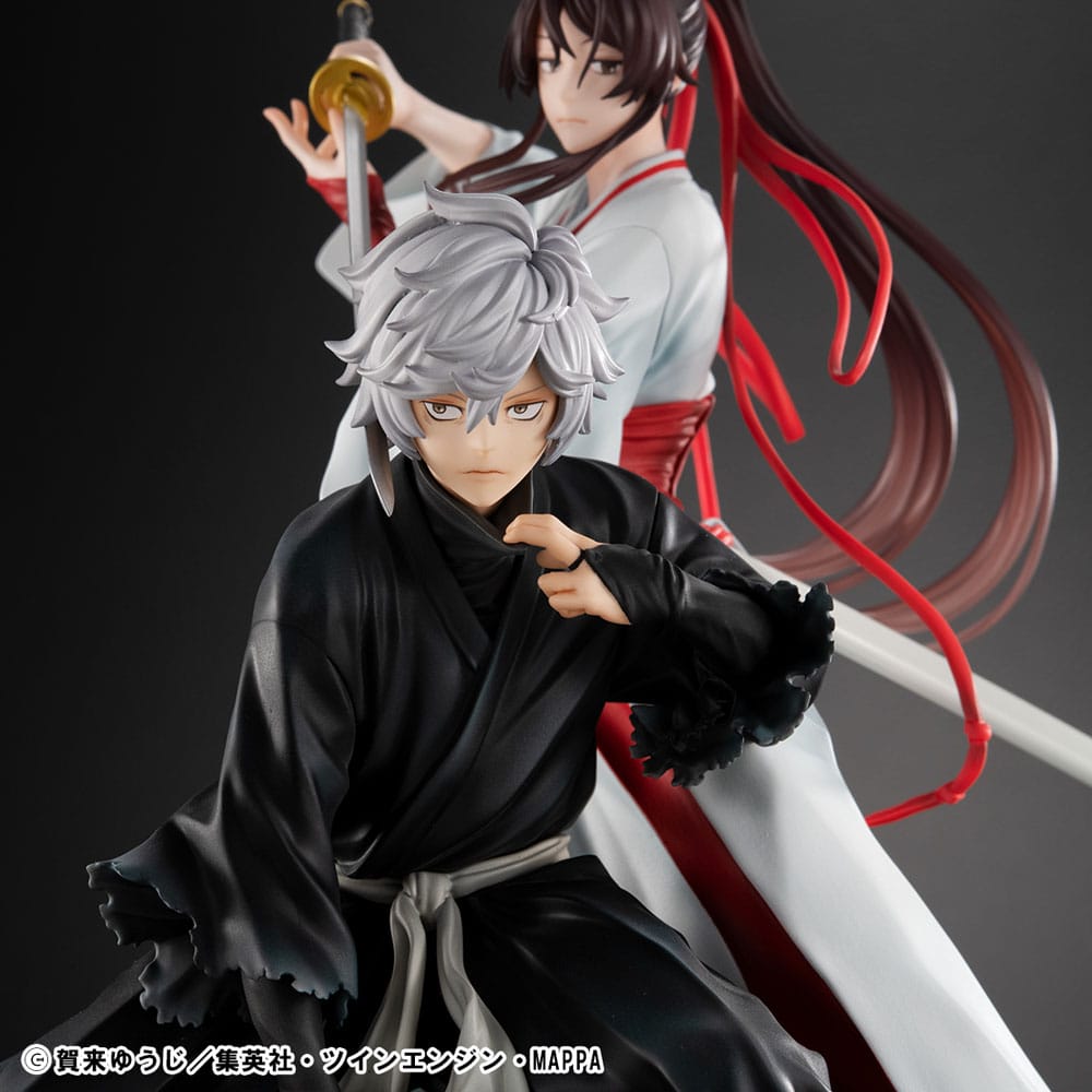 Hell's Paradise: Jigokuraku Lucrea PVC Statues Gabimaru & Sagiri Yamada Asaemon 20 cm