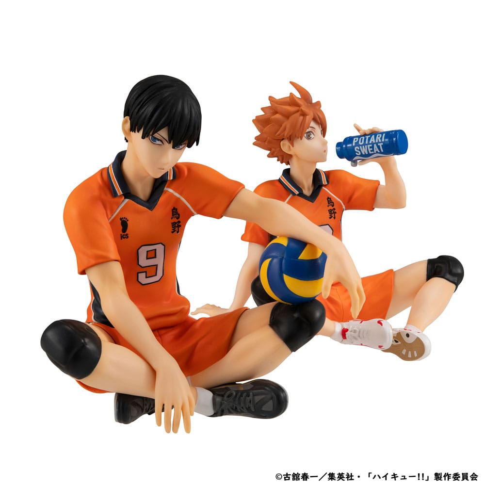 Haikyu!! G.E.M. Series PVC Statue Atsumu Tobio Kageyama: Second Uniform Ver. Palm Size 9 cm