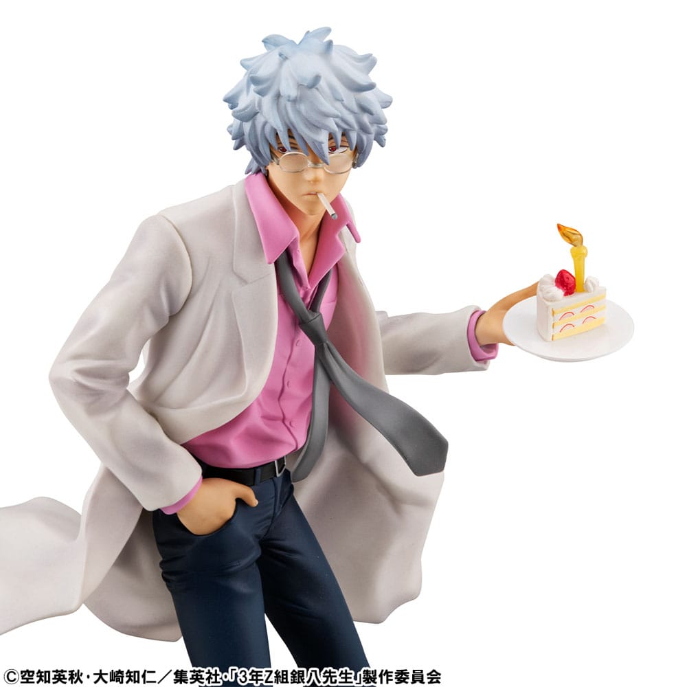 3-nen Z-gumi Ginpachi-sensei G.E.M. Series PVC Statue Ginpachi-sensei: Ginpachi Sakata Reiwa Ver. 22 cm
