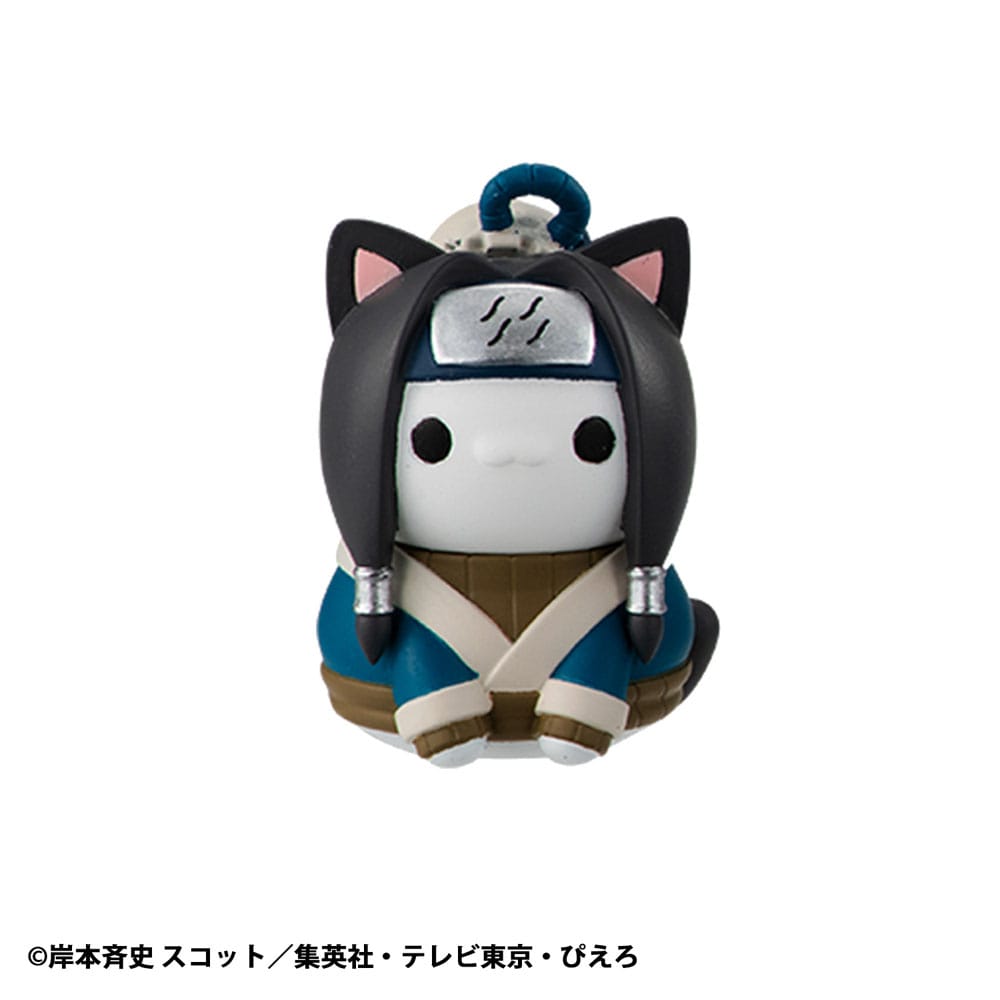 Naruto: Shippuden Mega Cat Project Nyaruto! Trading Figures Come here Sasuke-kun 3 cm Assortment (8)