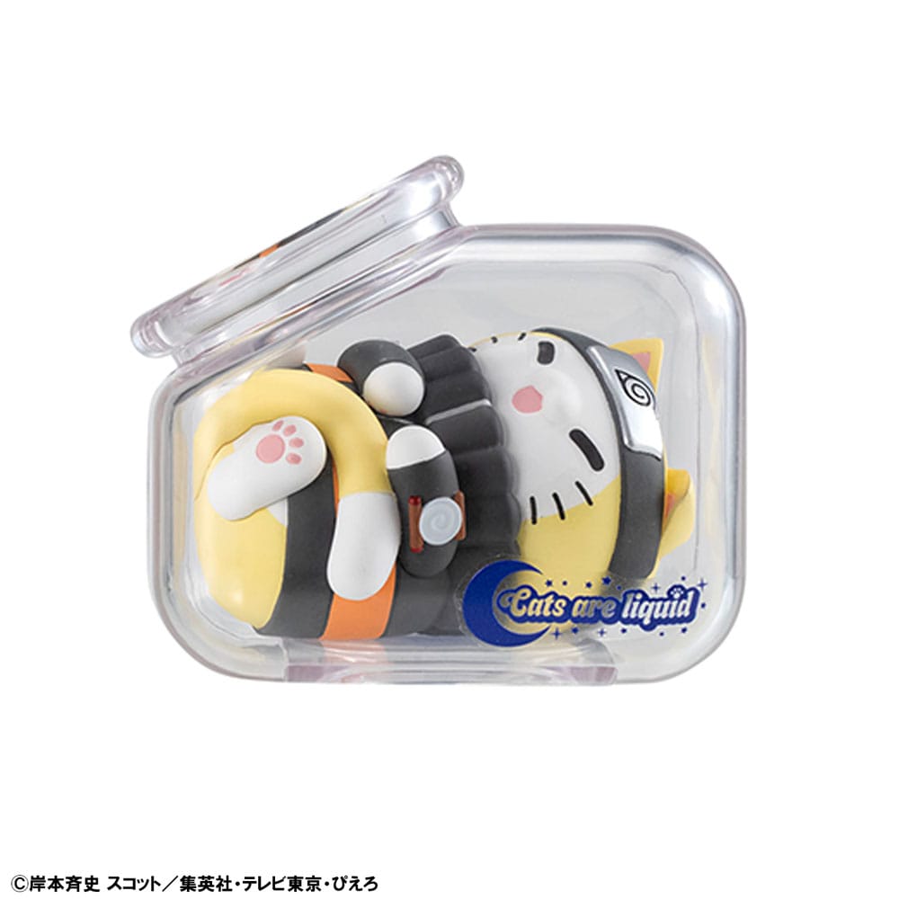 Naruto: Shippuden Mega Cat Project Nyaruto! Trading Figures Good Night Nyaruto! 3 cm Assortment (8)