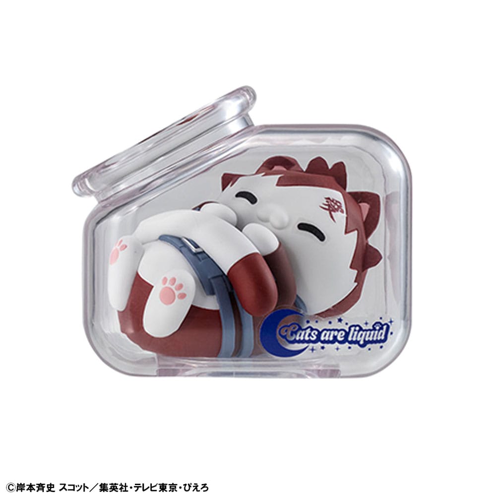 Naruto: Shippuden Mega Cat Project Nyaruto! Trading Figures Good Night Nyaruto! 3 cm Assortment (8)