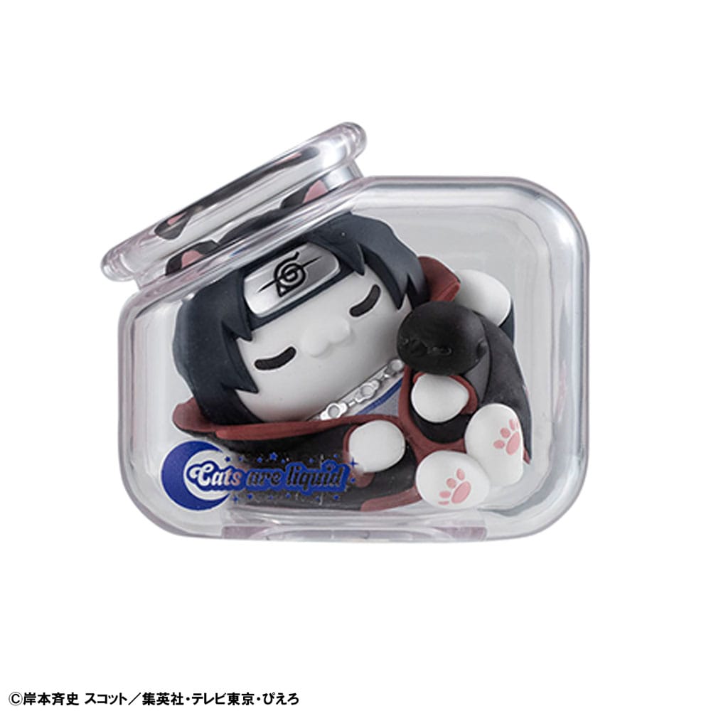 Naruto: Shippuden Mega Cat Project Nyaruto! Trading Figures Good Night Nyaruto! 3 cm Assortment (8)
