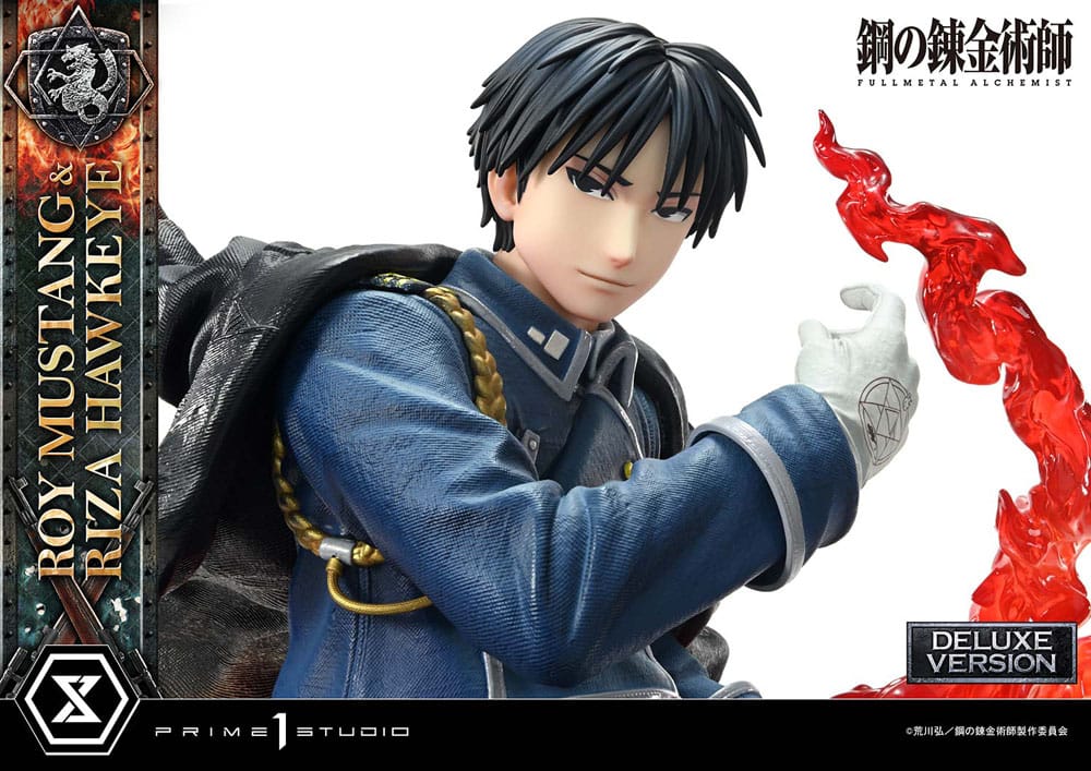 Fullmetal Alchemist Concept Masterline Statue 1/6 Roy Mustang & Riza Hawkeye Deluxe Bonus Version 50 cm