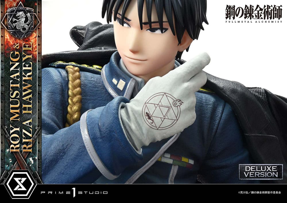 Fullmetal Alchemist Concept Masterline Statue 1/6 Roy Mustang & Riza Hawkeye Deluxe Bonus Version 50 cm