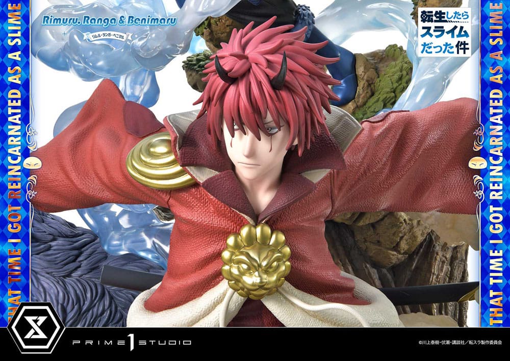 That Time I Got Reincarnated as a Slime Concept Masterline Series Statue 1/6 Rimuru, Ranga and Benimaru Deluxe Bonus Version 59 cm