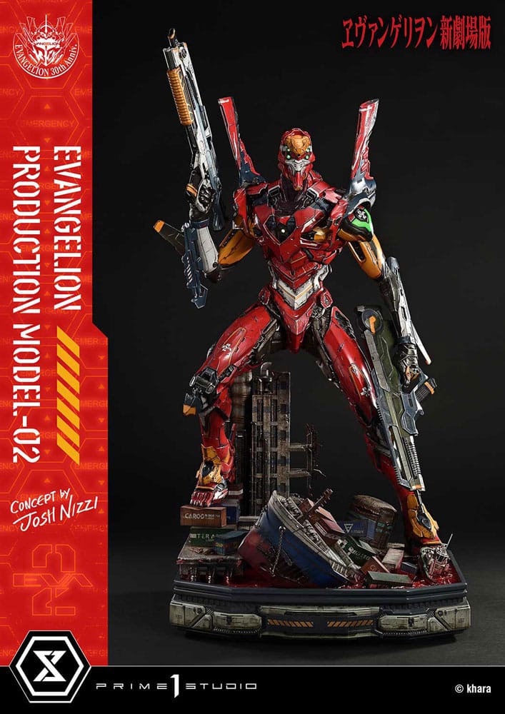 Rebuild of Evangelion Ultimate Diorama Masterline Series Statue Evangelion Production Model-02 (Concept By Josh Nizzi) 73 cm