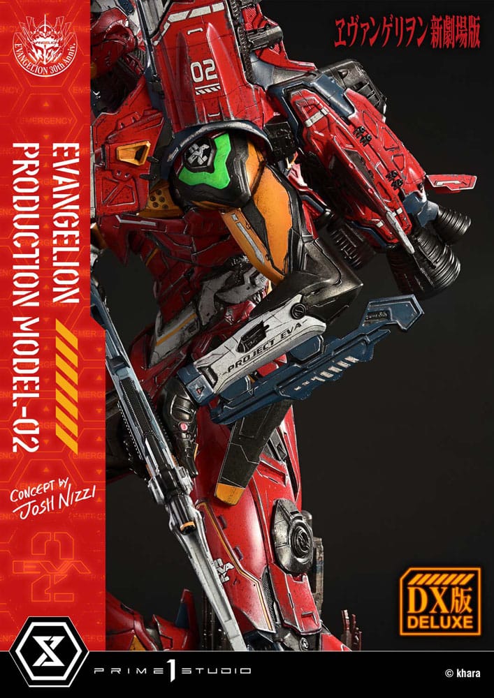 Rebuild of Evangelion Ultimate Diorama Masterline Series Statue Evangelion Production Model-02 (Concept By Josh Nizzi) Deluxe Version 73 cm