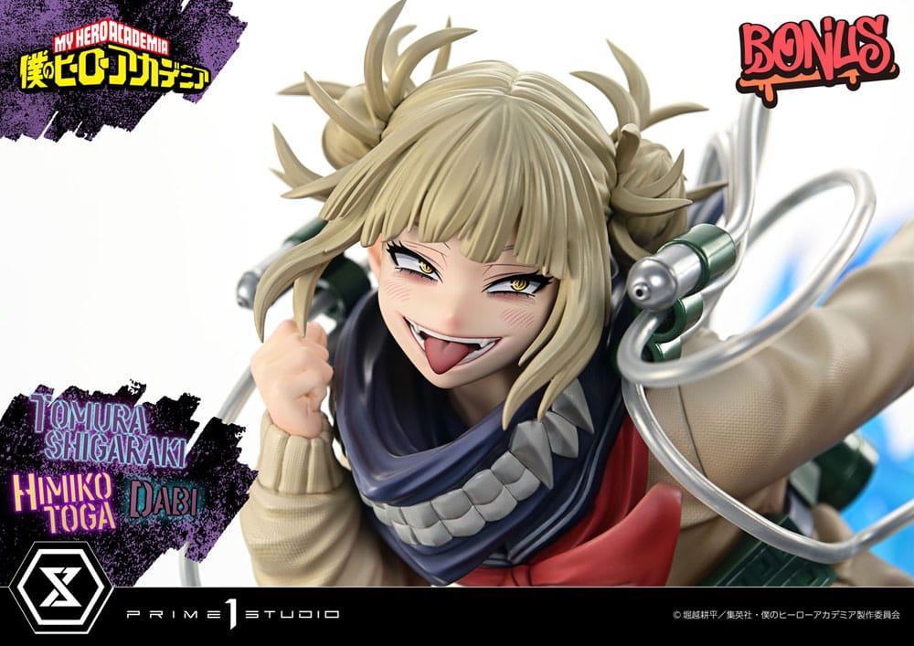 My Hero Academia Statue Ultimate Premium Masterline Tomura Tomura Shigaraki, Dabi & Himiko Toga Deluxe Bonus Version 69 cm