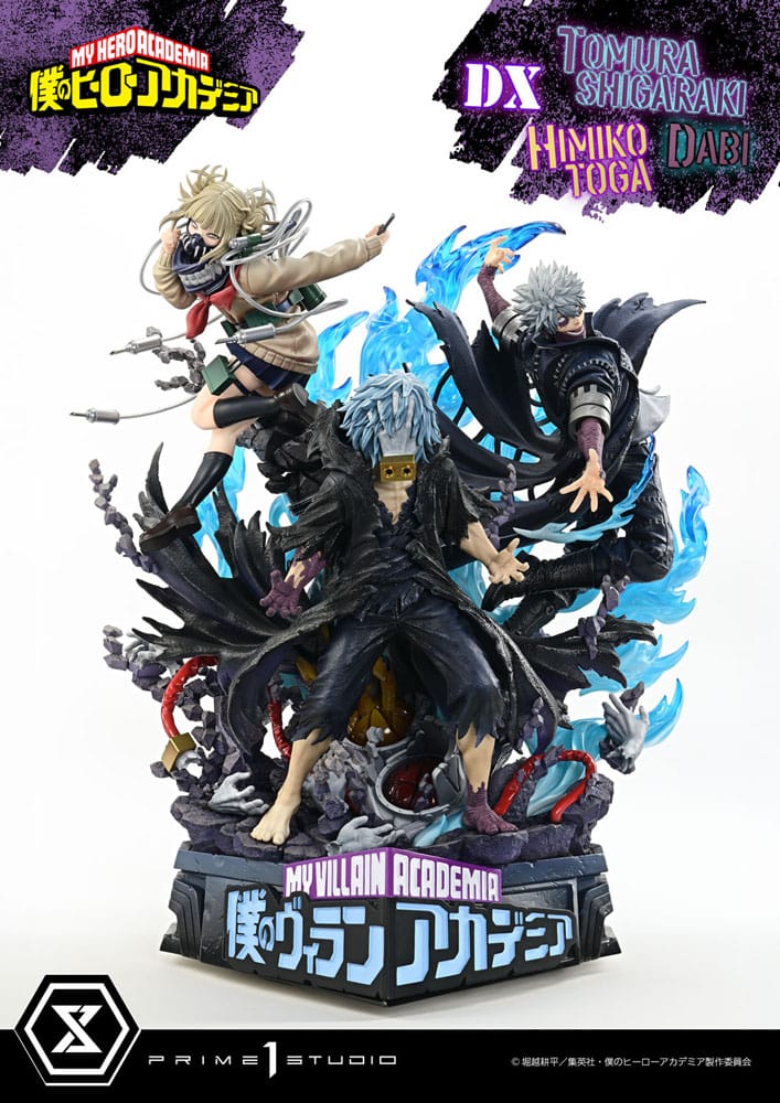 My Hero Academia Statue Ultimate Premium Masterline Tomura Tomura Shigaraki, Dabi & Himiko Toga Deluxe Bonus Version 69 cm