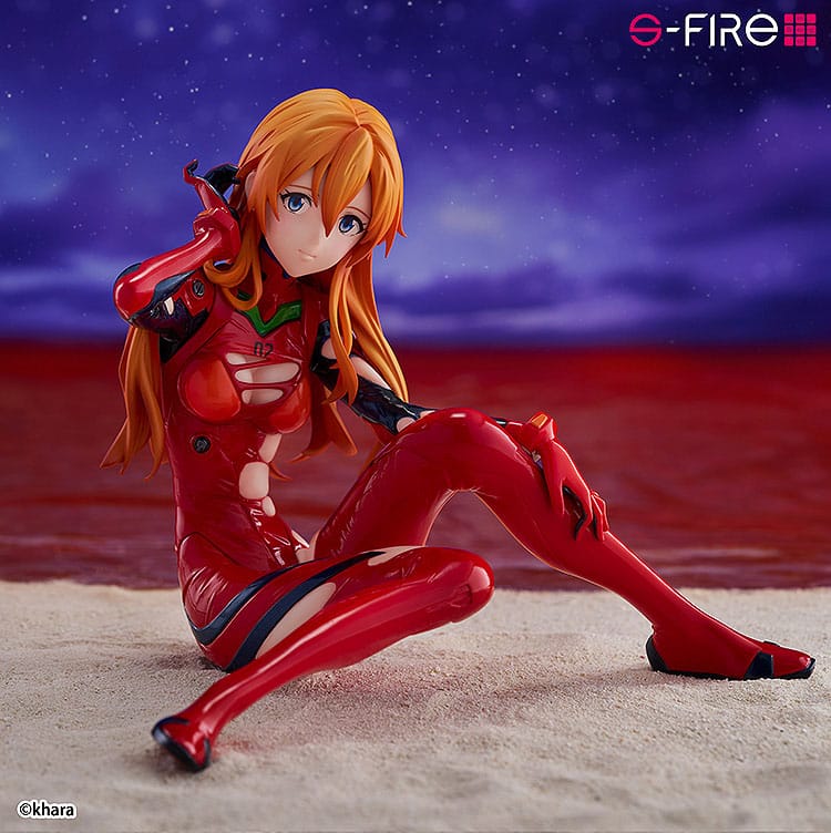 Rebuild of Evangelion S-Fire PVC Statue 1/7 Asuka Langley 12 cm
